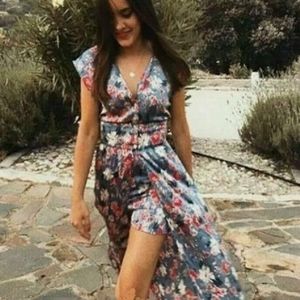 Zara Floral Romper Dress